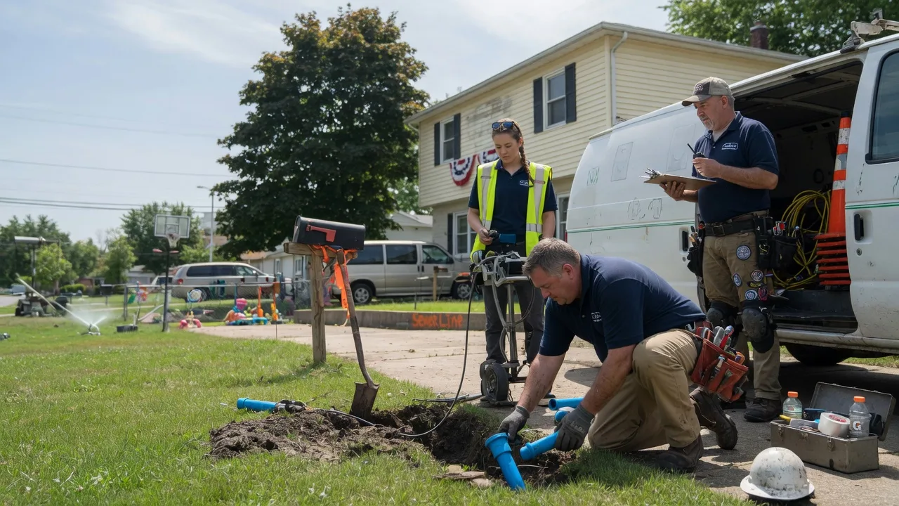 Slab Leak Repair in Olyphant, PA near me